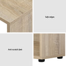 Computer Desk Bookshelf Oak 130CM