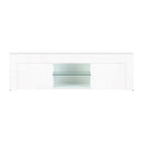 Artiss Entertainment Unit TV Cabinet 130cm White Ivan