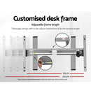 Standing Desk Motorised 140CM Walnut