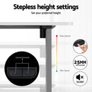 Standing Desk Motorised 140CM White
