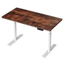 Standing Desk Motorised Electric Dual Motor 120CM Rustic Brown