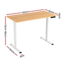 120CM Electric Standing Desk Sit Stand Desks Home Office Computer Desk