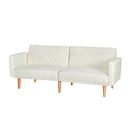 Artiss Sofa Bed Convertible Lounge 3 Seater Futon Couch Recliner Fabric Beige