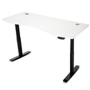 LSG Nimbus Walking Pad Treadmill + ErgoDesk Automatic Standing Desk 1800mm (White)