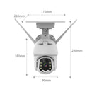 Wireless Solar Ip Camera With 1080P Hd Motion Detection Night Vision And Tf Card Support