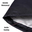 Rainproof Round Table Cover for Outdoor Garden Grill - 74x50cm