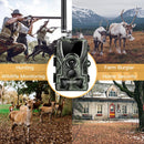 Waterproof 3G Hunting Trail Camera With Night Vision And 120 Degree Pir Angle