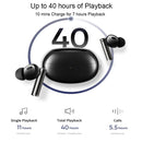 Wireless Bluetooth Earphones with 3d Spatial Sound and Active Noise Reduction - Gold White