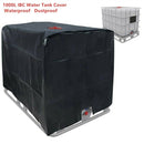Water Tank Sunscreen Dust Cover - 1000l Capacity 210d Oxford Cloth - Black