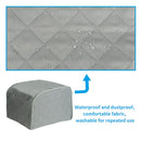 Small Home Bread Maker Dust Cover - Polyester Material - Gray