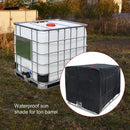 Water Tank Sunscreen Dust Cover - 1000l Capacity 210d Oxford Cloth - Green