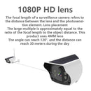 1080P Solar Power Security Camera With Motion Detection & Waterproof Design