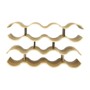 Wooden Wave Wine Rack/Creative Home Grape Wine Holder Shelf Cabinet/Bottle Rack