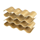 Wooden Wave Wine Rack/Creative Home Grape Wine Holder Shelf Cabinet/Bottle Rack