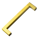 15x Brushed Brass Drawer Pulls Kitchen Cabinet Handles - Gold Finish 128mm