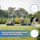 2pcs Round Events Backdrop Arch