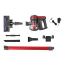 Stick Vacuum Cleaner Brushless Cordless 250W Red