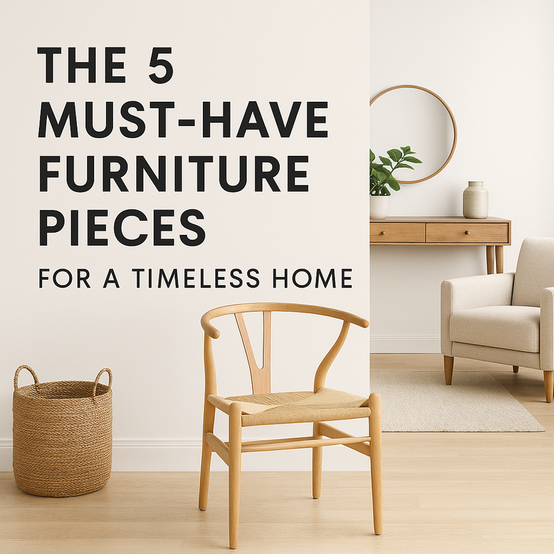 The 5 Must-Have Furniture Pieces for a Timeless Home