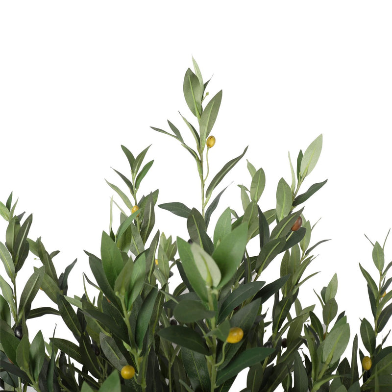 180cm Artificial Bushy Olive Tree with Olives