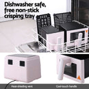 Air Fryer 9L Dual Zone Fryers 2600W Pink