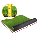 Prime Turf Artificial Grass 100SQM 30mm Synthetic Fake Lawn Turf Plastic Plant 4-coloured 2mx5m