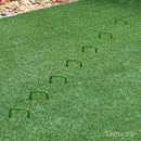 Prime Turf Artificial Grass 100pcs Synthetic Pins Fake Lawn Turf Weed Mat Pegs Joining Tape