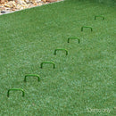 Prime Turf Artificial Grass 200pcs Synthetic Pins Fake Lawn Turf Weed Mat Pegs Joining Tape