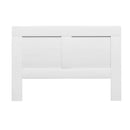 Artiss Bed Head Headboard Queen with Shelves - CABI White