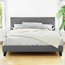 Artiss Bed Frame Double Size Grey NEO