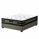 Artiss Bed Frame with 36cm Giselle Mattress Set King Single Gas Lift Base Grey