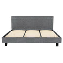 Artiss Bed Frame King Size Grey NEO