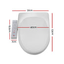 Cefito Electric Bidet Toilet Seat Cover