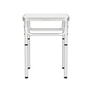 Weisshorn Folding Camping Table 60CM Adjustable Portable Outdoor Picnic Desk