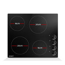 Electric Ceramic Cooktop 60cm