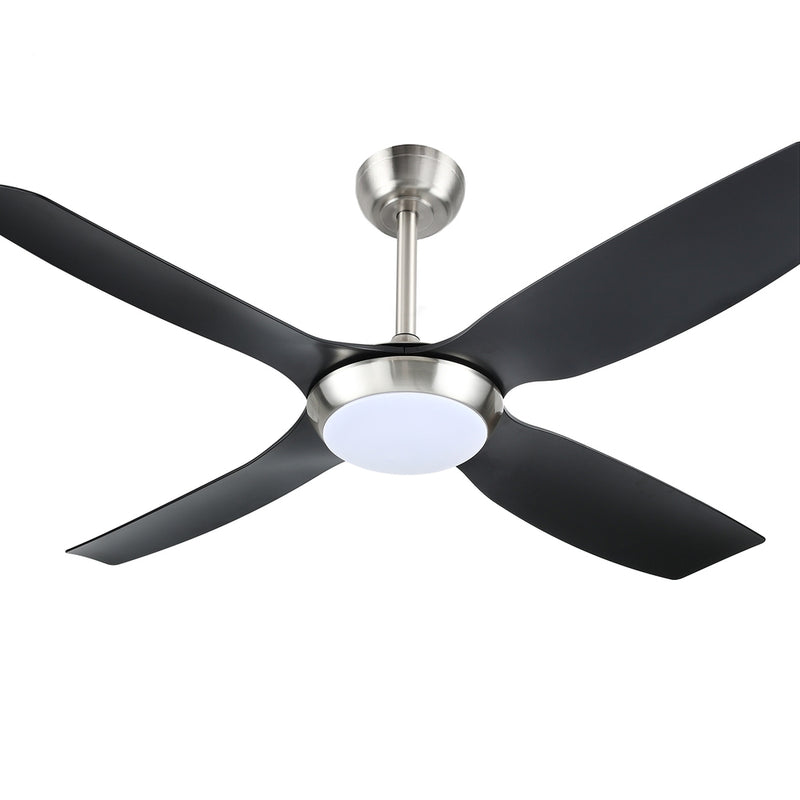 Devanti 52'' Ceiling Fan DC Motor w/Light w/Remote Black