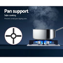 Gas Cooktop 30cm 2 Burner Silvir