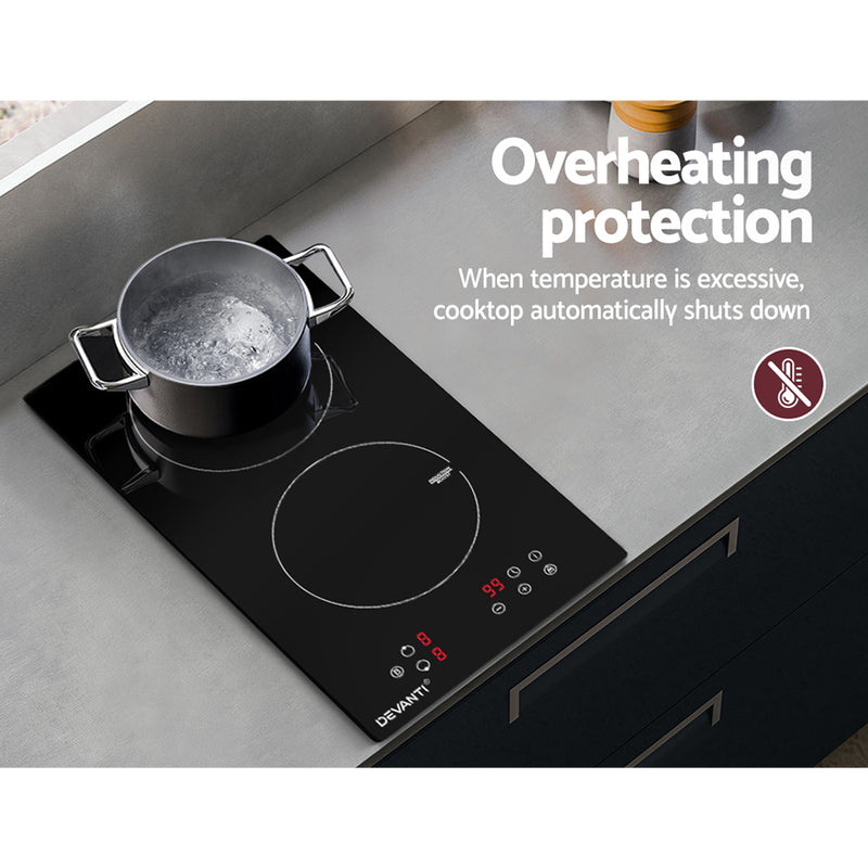 Devanti Induction Cooktop 30cm Electric Cooker