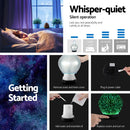 Ultrasonic Aroma Aromatherapy Diffuser 3D Light Oil Firework Humidifier