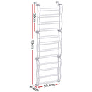 Shoe Rack Hanging Over Door Organiser 24 Pairs Eric