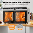Devanti 16 Trays Food Dehydrator Dual-Zone Stainless Steel