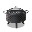 Fire Pit BBQ Grill 76cm