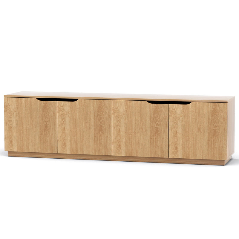 Artiss TV Unit Entertainment Unit Storage Cabinet 180cm Pine