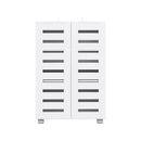 Artiss Shoe Rack Storage Cabinet 20 Pairs 5-tier White Alster