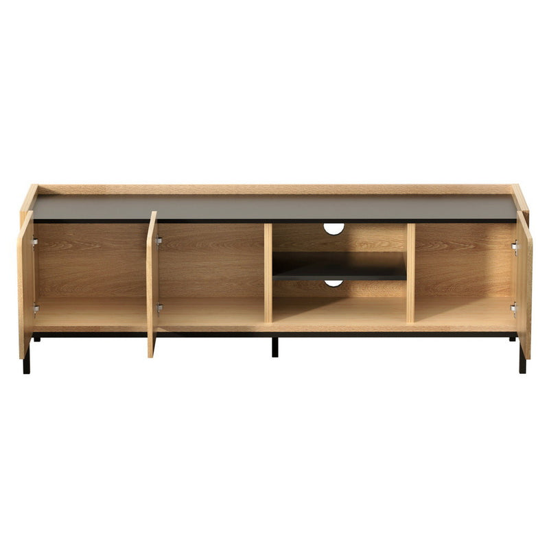 Artiss TV Unit Entertainment Unit Storage Cabinet Shelf 160cm Pine