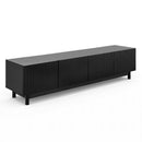 Artiss TV Unit Entertainment Unit Storage Cabinet 180cm Black