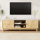 Artiss TV Unit Entertainment Unit Storage Drawer Shelf 150cm Pine