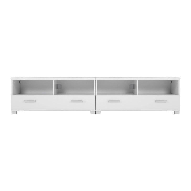 TV Cabinet Entertainment Unit 180cm White Eddie