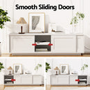 Artiss TV Unit Entertainment Unit Storage Cabinet 160cm White