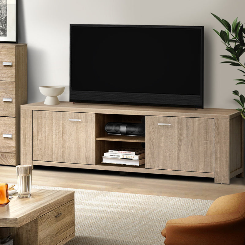 TV Cabinet Entertainment Unit 160cm Oak Maxi