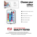 Entertainment Unit TV Cabinet LED 160cm White Bobi